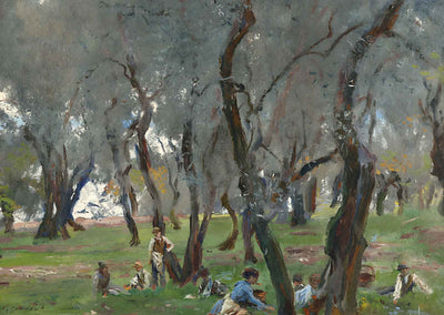The Olive Grove Fine Art Print Painting by John Singer Sargent (6 Sizes)