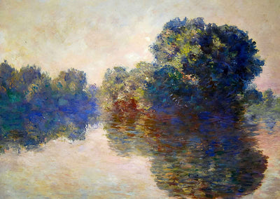 The Seine near Giverny Fine Art Print 1897 Painting by Claude Monet (6 Sizes)