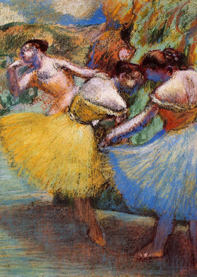 Three Dancers 1901 Painting by Edgar Degas Art Print (6 Sizes) - Reproduction