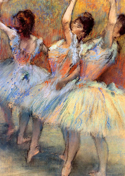 Three Dancers 1893 Painting by Edgar Degas Fine Art Print (6 Sizes)