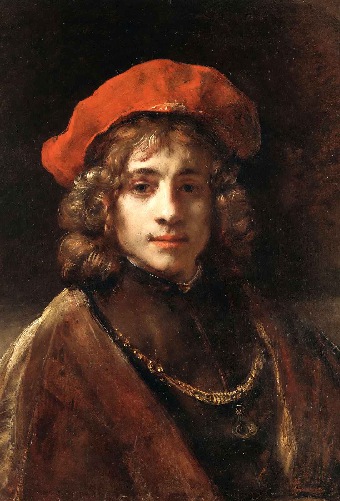 Titus, the Artist's Son 1657 Painting by Rembrandt Art Print (6 Sizes)