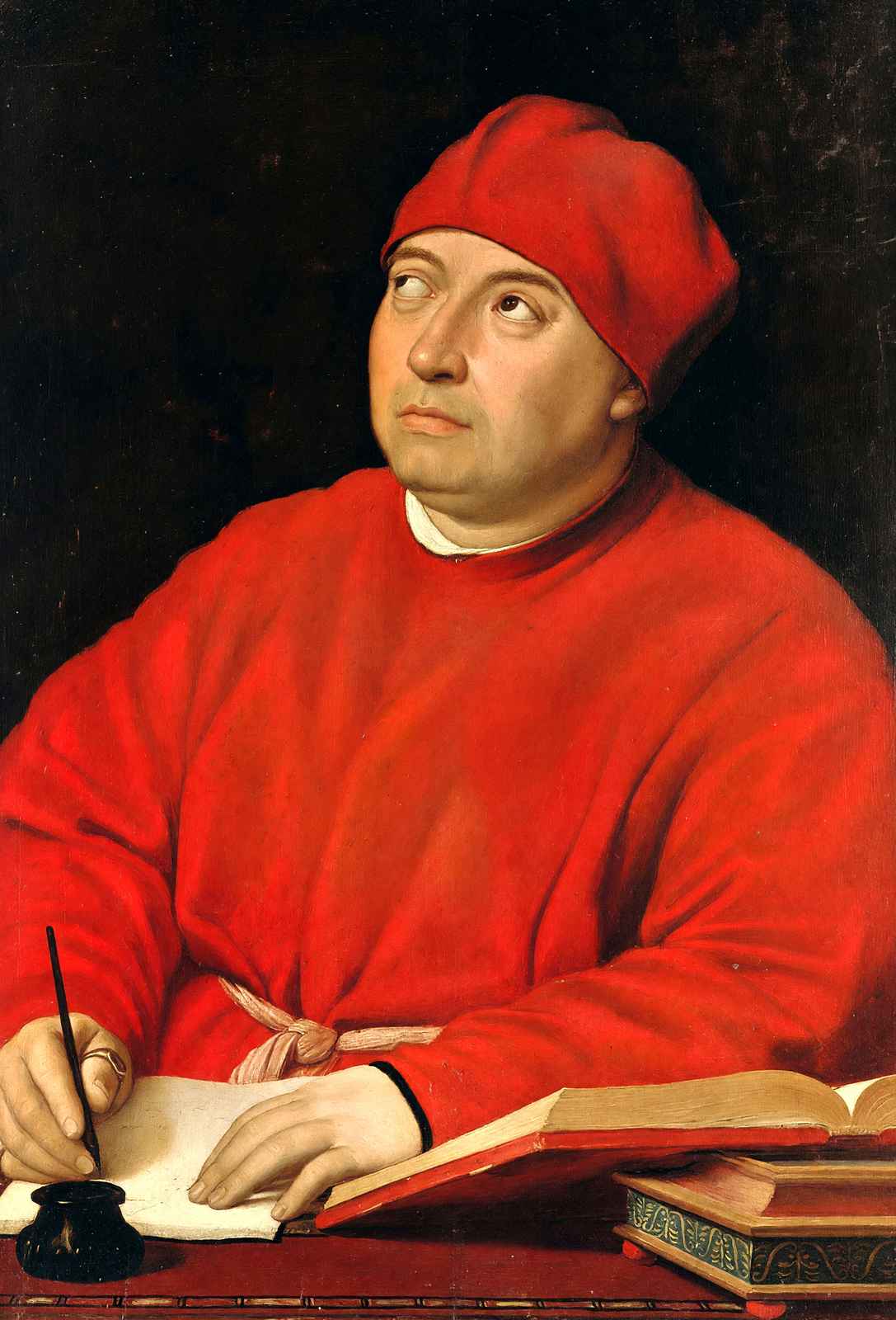 Tommaso Fedra Inghrami 1516 Painting by Raphael Art Print (6 Sizes)