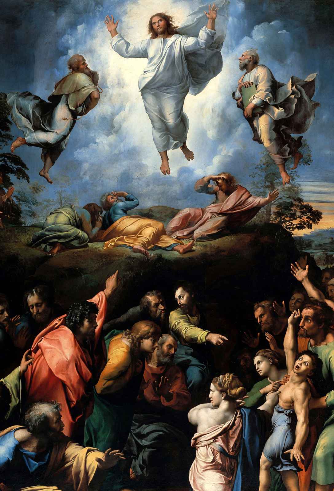 Transfiguration of Jesus Painting by Raphael Christian Fine Art Print (6 Sizes)
