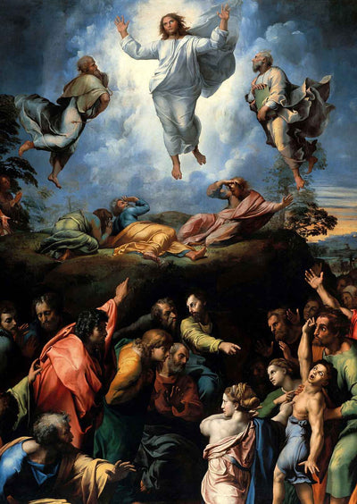 Transfiguration of Jesus Painting by Raphael Christian Fine Art Print (6 Sizes)