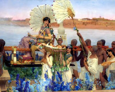The Finding of Moses Lawrence Alma-Tadema 8x10" Bible Art Print