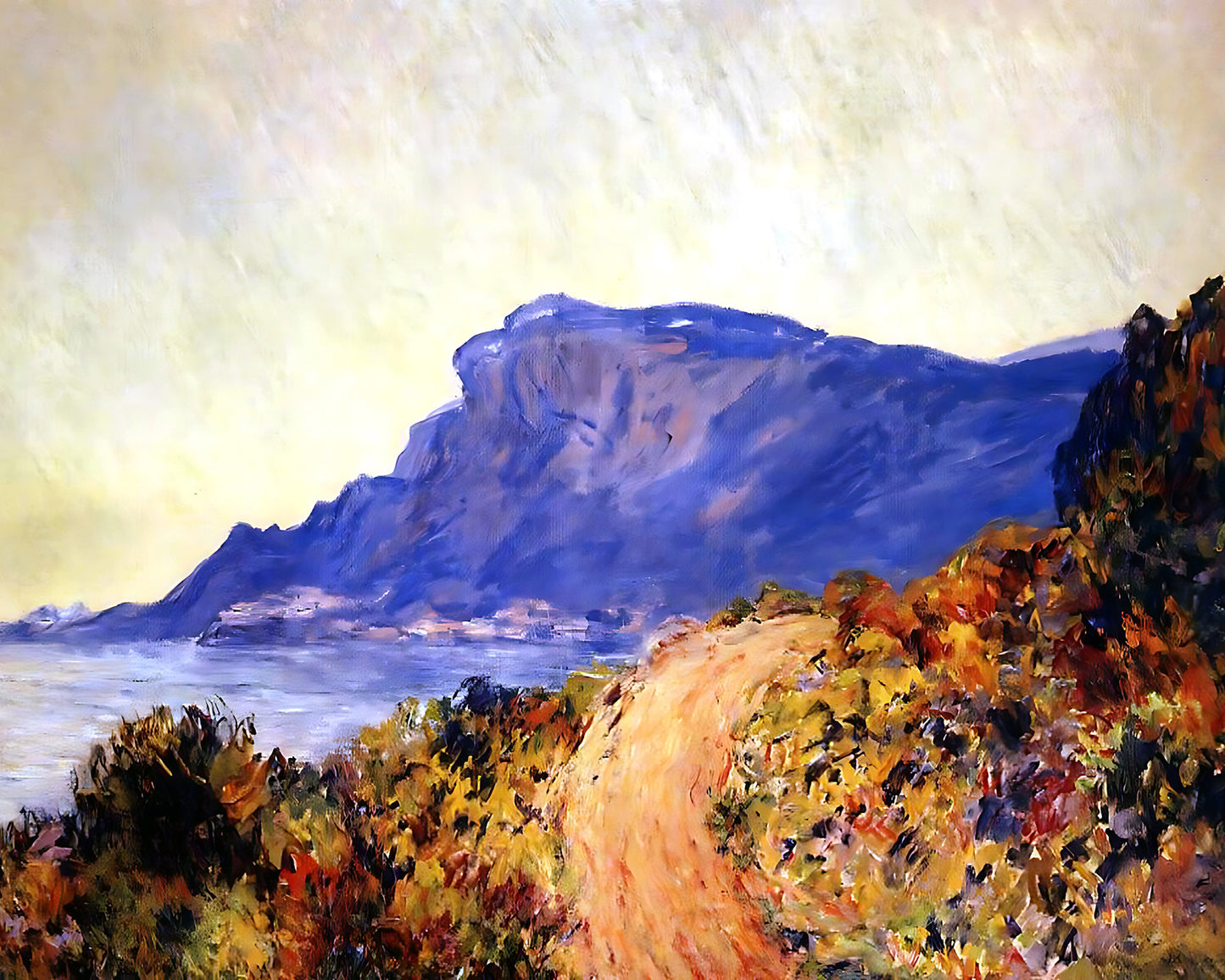 The Red Road at Cap Martin