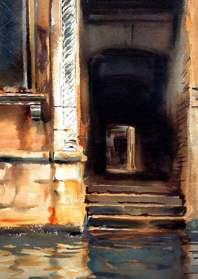 Venetian Doorway 1902 Painting by John Singer Sargent Fine Art Print (6 Sizes)