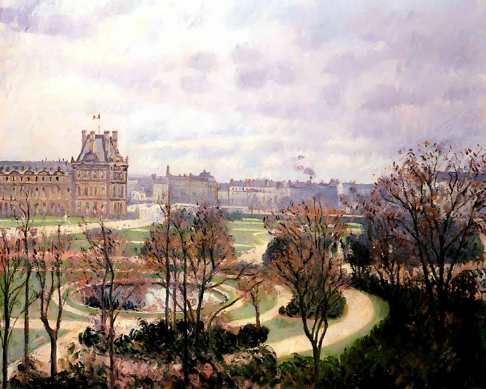 View of the Tuileries