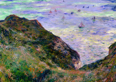 View Over the Sea Fine Art Print 1882 Painting by Claude Monet (6 Sizes)