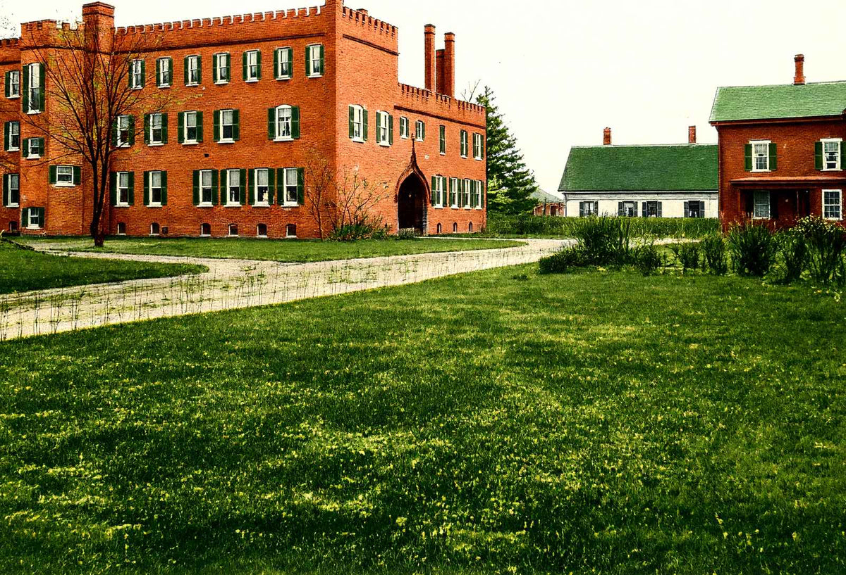 Training School for Nurses, Waltham, MA in 1907 Vintage Print (7 Sizes)