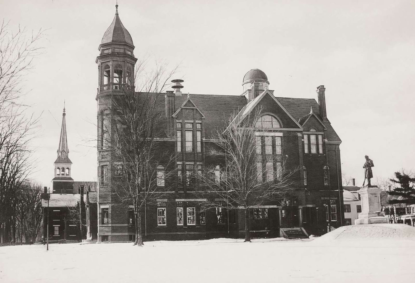 Coburn Classical Institute Waterville Maine Restored Photo Print (7 Sizes)