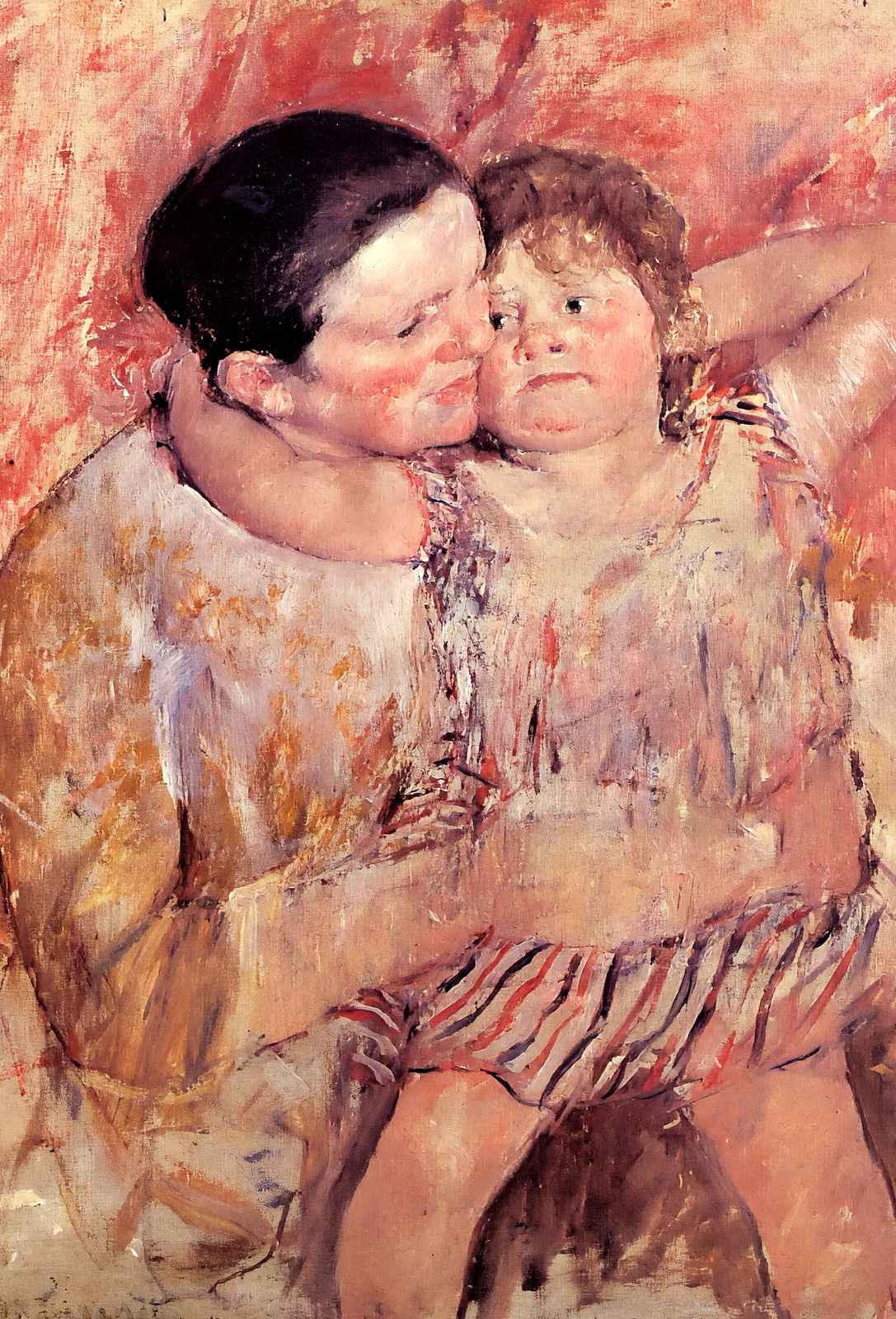 Woman and Child 1888 Painting by Mary Cassatt Art Print (6 Sizes)