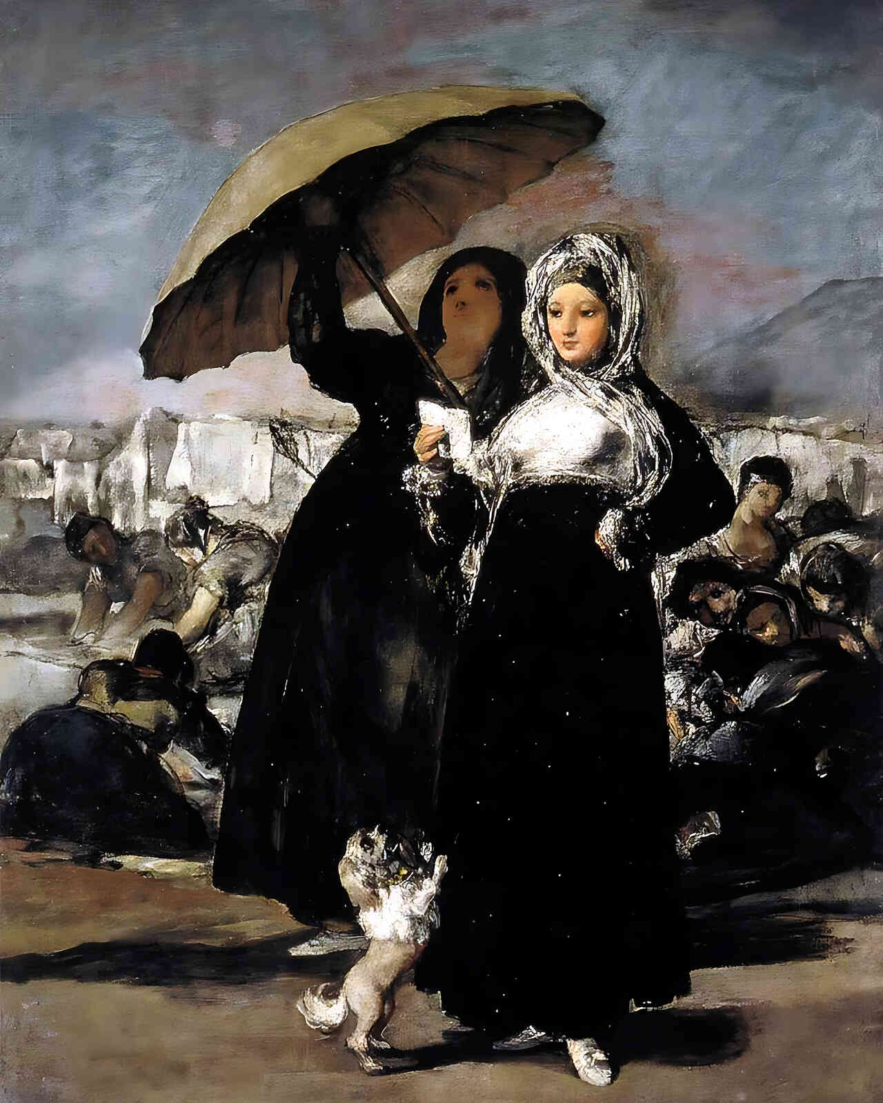 Young Woman with a Letter Painting by Francisco Goya 8x10" Art Print - Acid Free