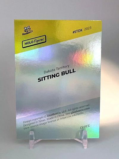 Sitting Bull Dakota Territory Holographic 2023 GleeBeeCo Signature Card #STDK