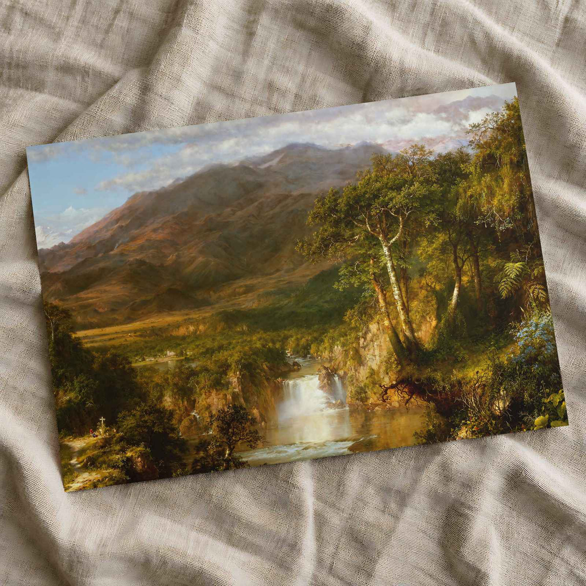 Heart of the Andes fine art print by Frederic Edwin Church (1859)