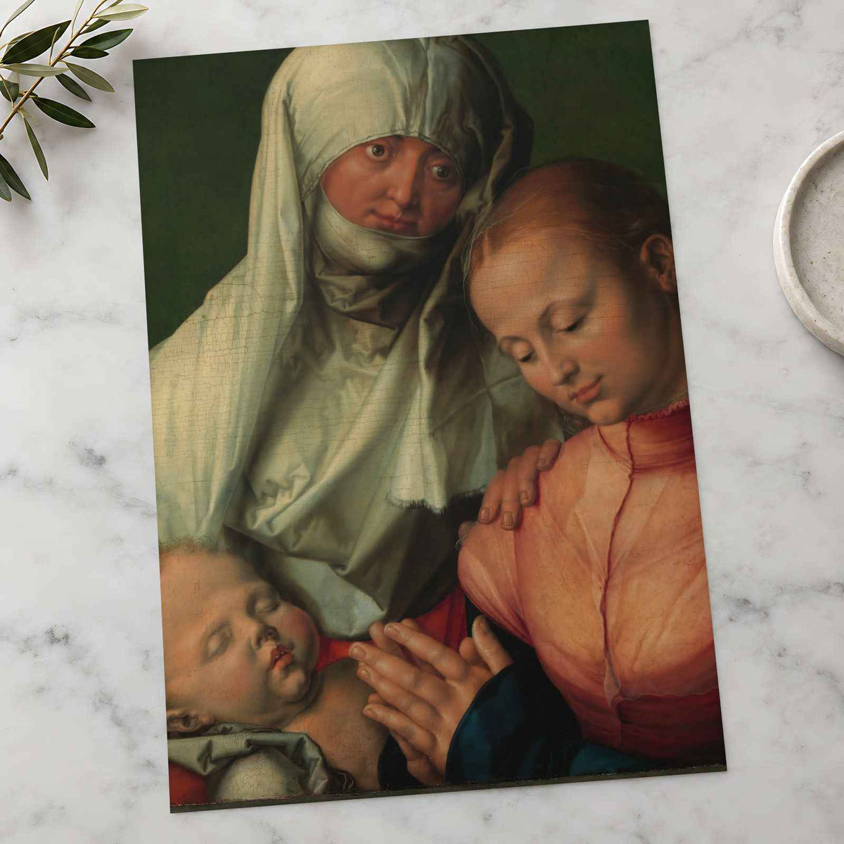 Virgin and Child with Saint Anne painting by Albrecht Dürer (1519)