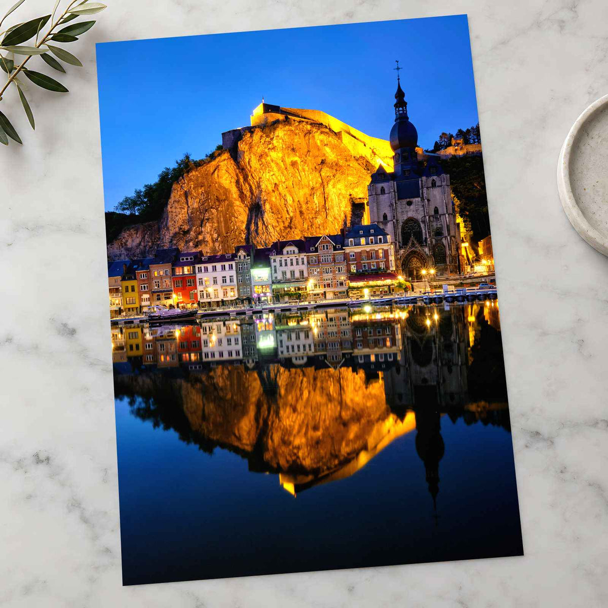 Collegiate Church of Our Lady, Cliffside City Photo Print Wall Decor