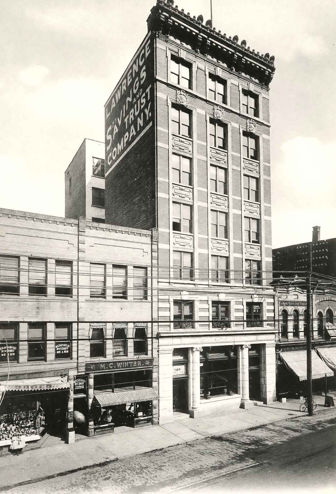Lawrence Savings and Trust Co., New Castle PA vintage print