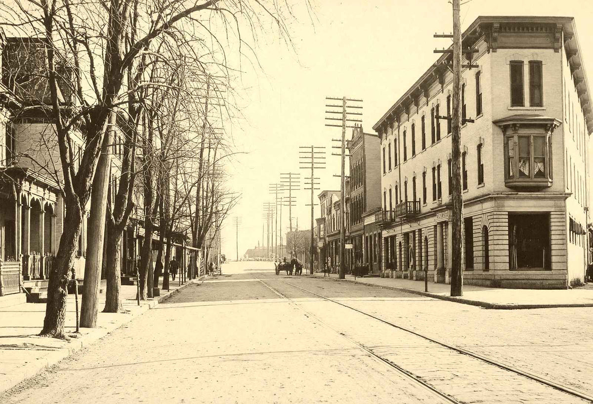 South Main Street, Phillipsburgh, NJ 1904 photo print