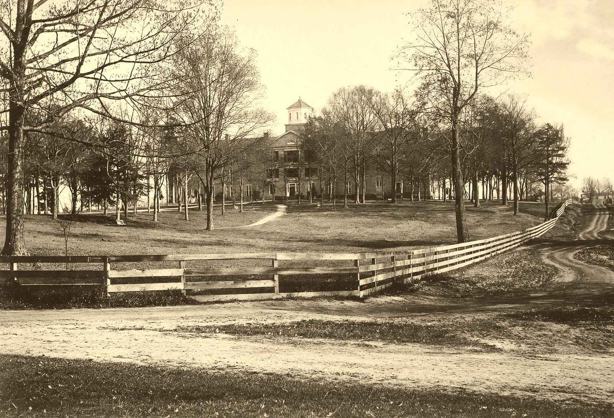 Greensboro Female College, Greensboro NC 1904 restored photo print