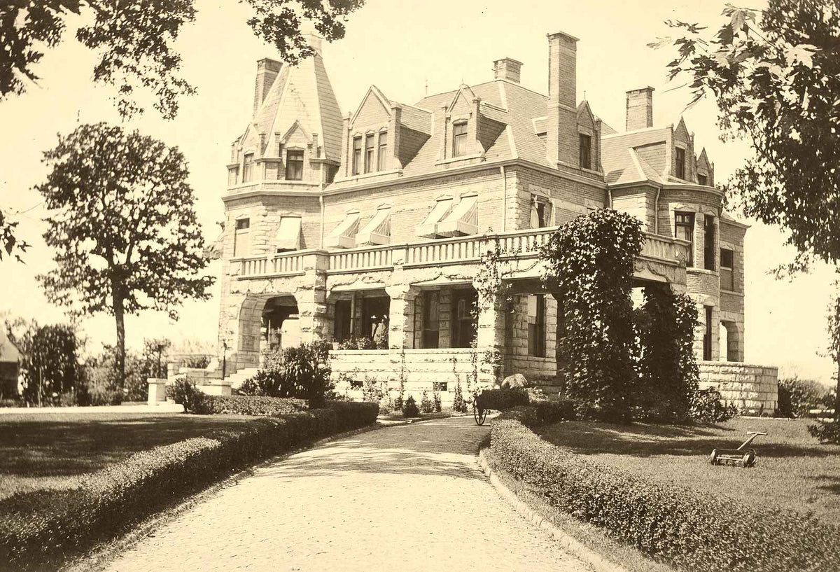 Historic Hambley Residence, Salisbury NC 1905 vintage print