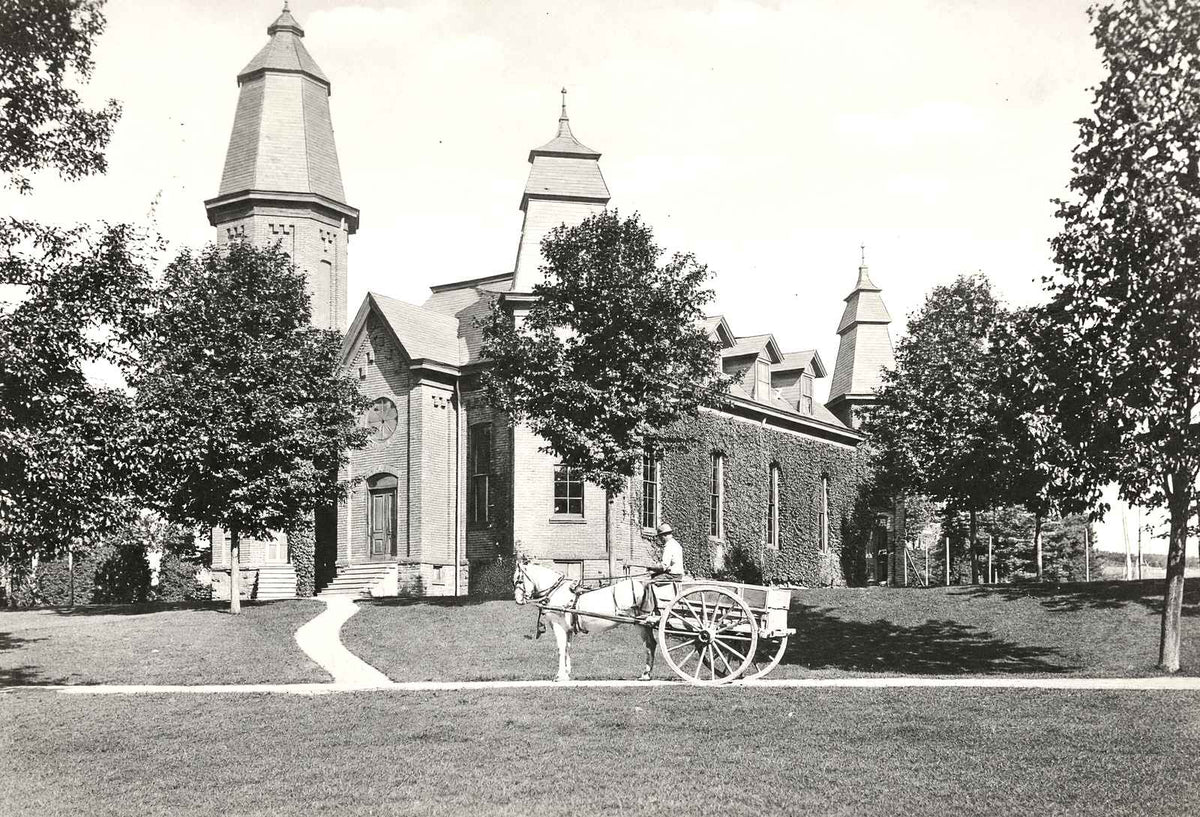 Lafayette College Gymnasium, Easton PA 1904 restored photo print