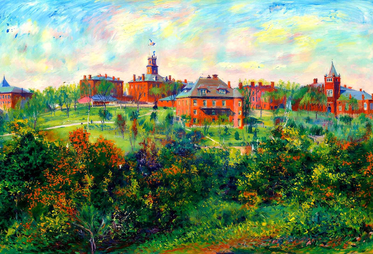 University of Tennessee, Knoxville, TN (1907) art print