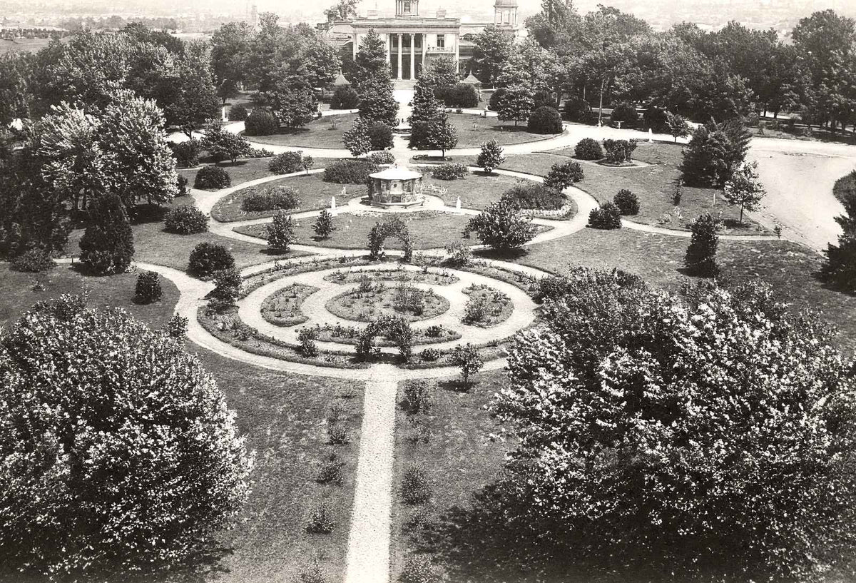 Historic Belmont College Nashville TN in 1906 vintage photo print