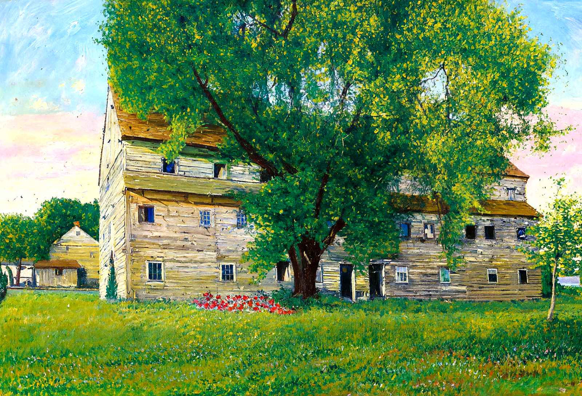 Brother House, Ephrata, PA in 1907 art print