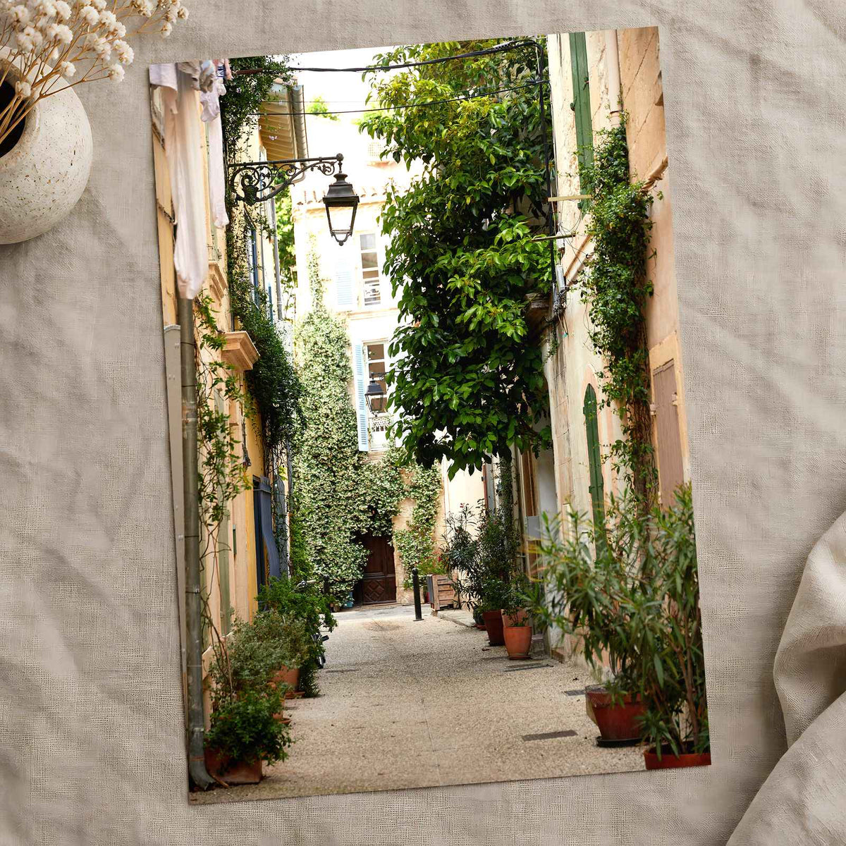 Arles Narrow Alley in France by Olivie Strauss Photo Print Wall Decor