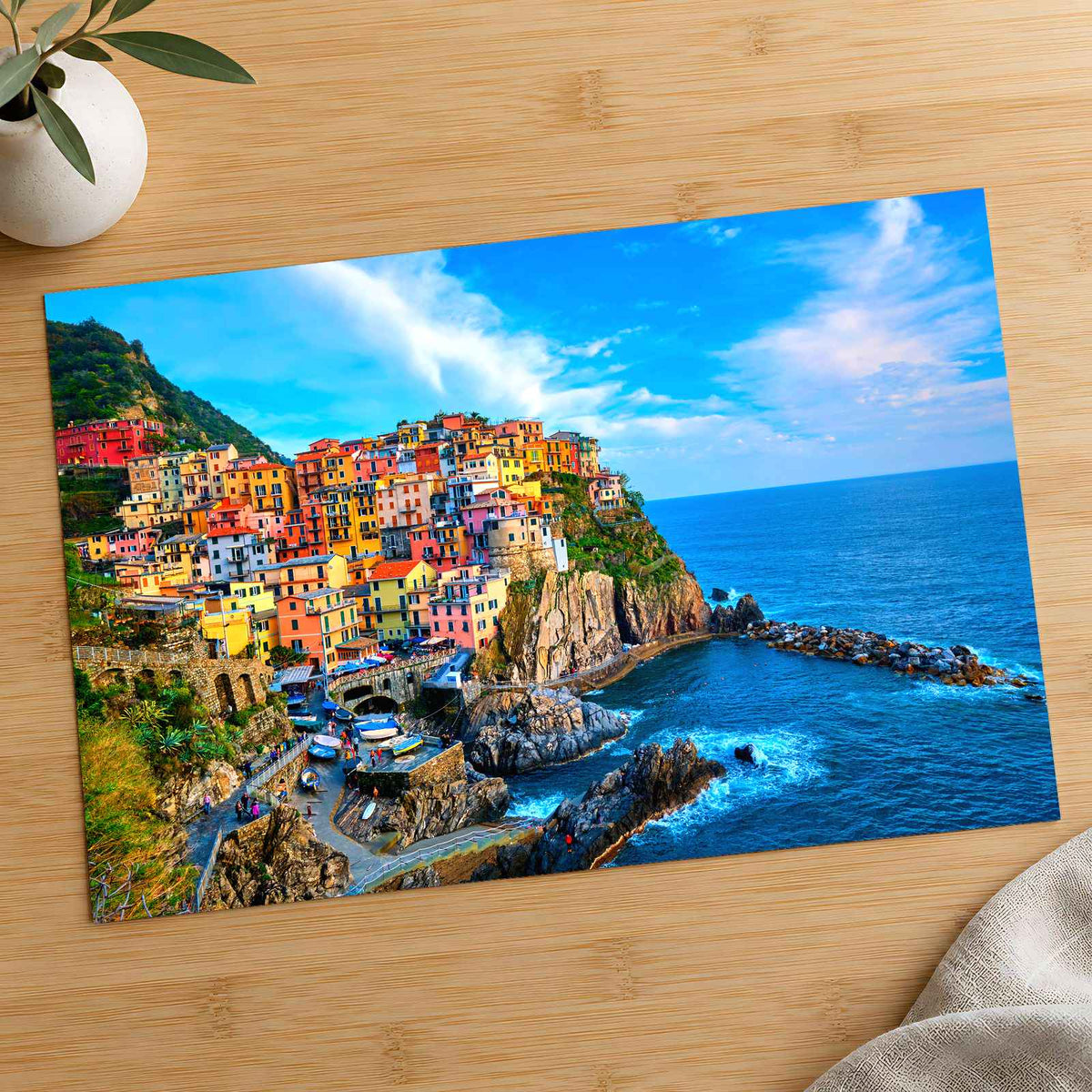 Cinque Terre National Park, Liguria, Italy Photo Print Wall Decor