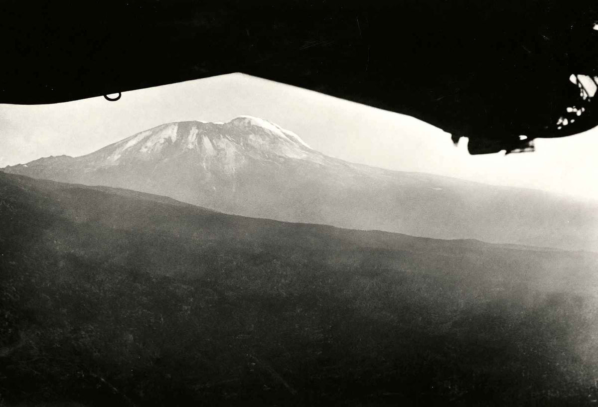 Mount Kilimanjaro, Tanganyika in 1937 photo print