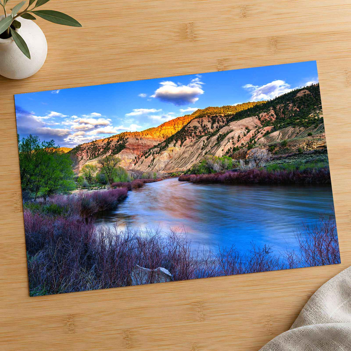 Mountains in Texas Photo Print Wall Decor
