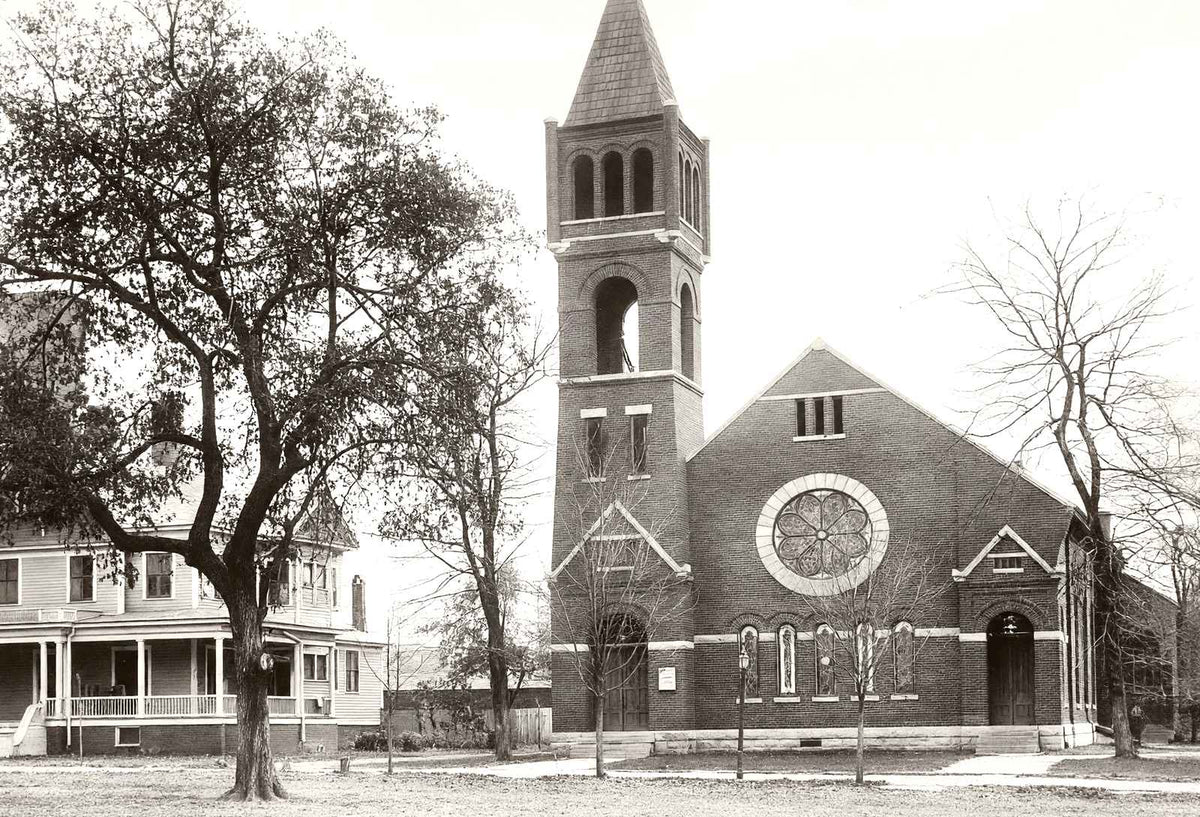 Historic First Methodist Church, Salisbury NC restored photo print