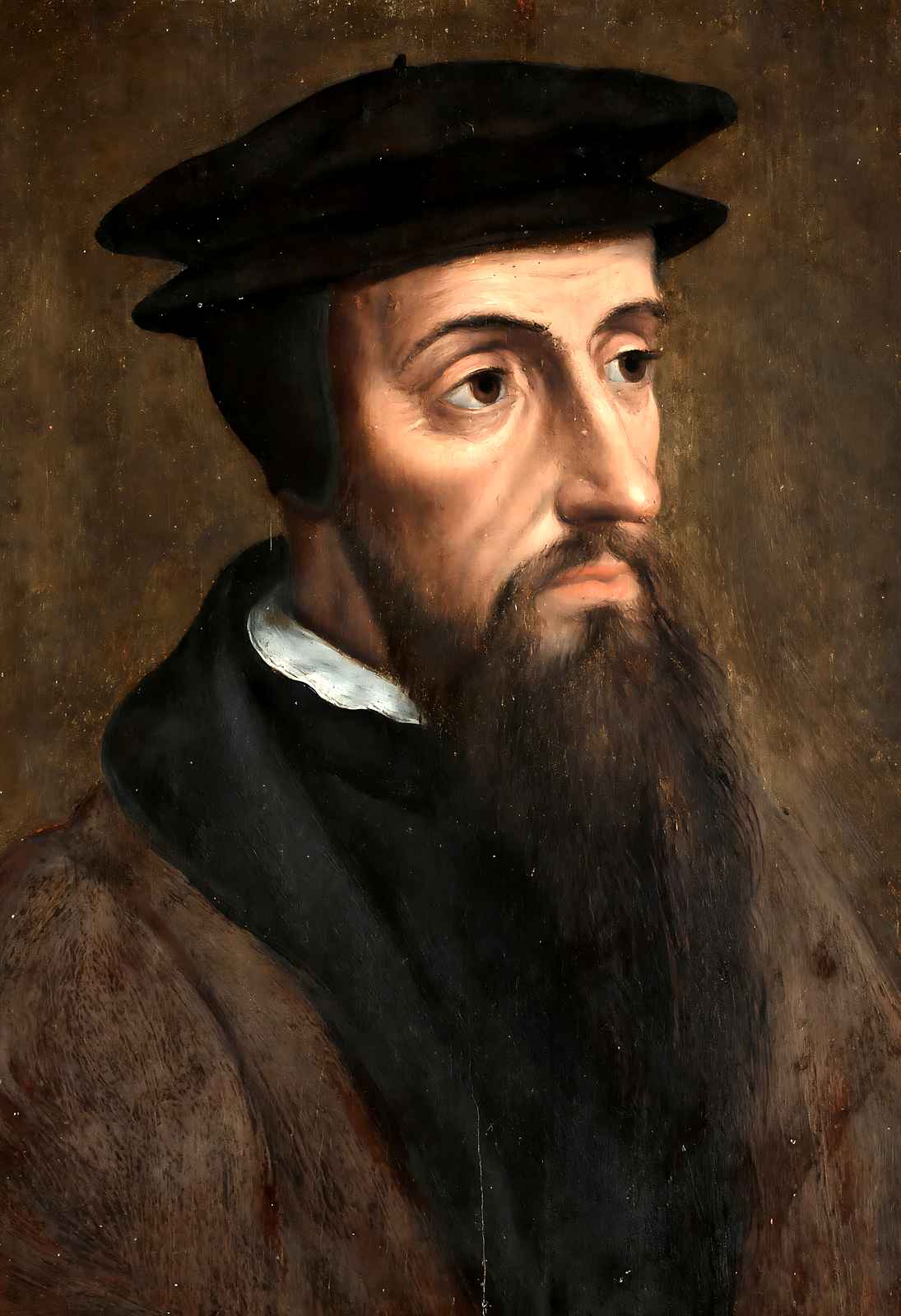 John Calvin Protestant Reformer painting print