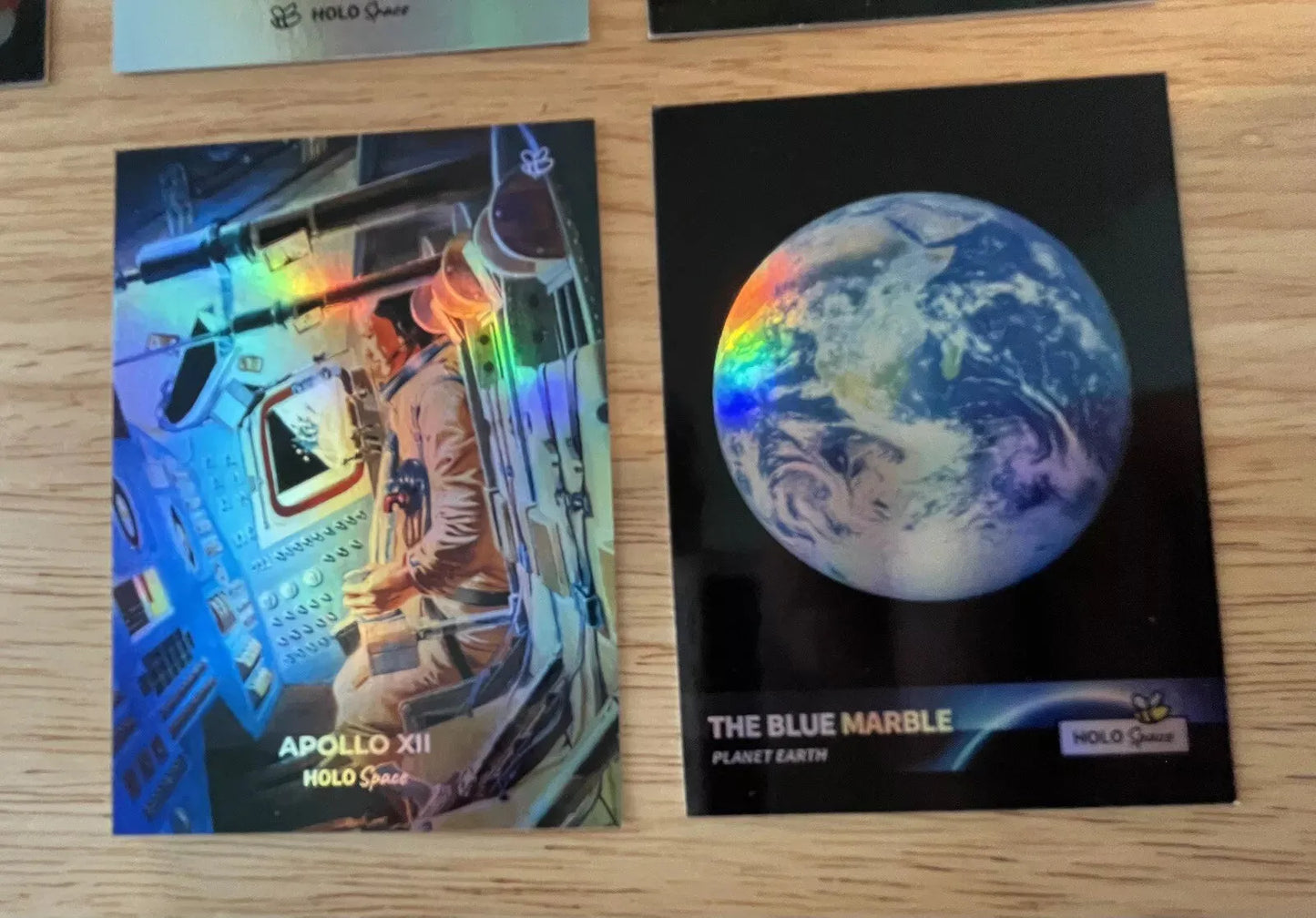 30 Incredible Space Cards (Holographic) - GleeBeeCo - NASA, Apollo 13, ISS, More