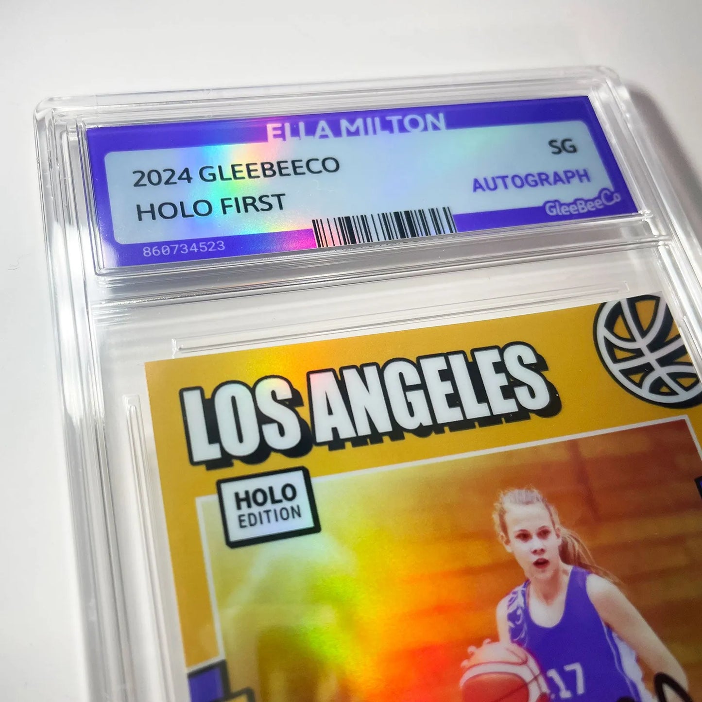 Custom Slab for Any Card - We Print Your Label and Ship with Snap-close Slab - Insert Your Card: Baseball, Basketball, Pokémon, etc.