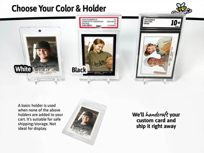 Vintage "1929" Custom Baseball Card (Any Sport/Activity) - Upload Your Kid's Photo - Fun Novelty Gift for Kids, Dads, Grandparents