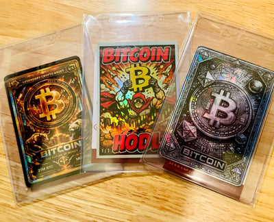 Three Bitcoin Card Auctions