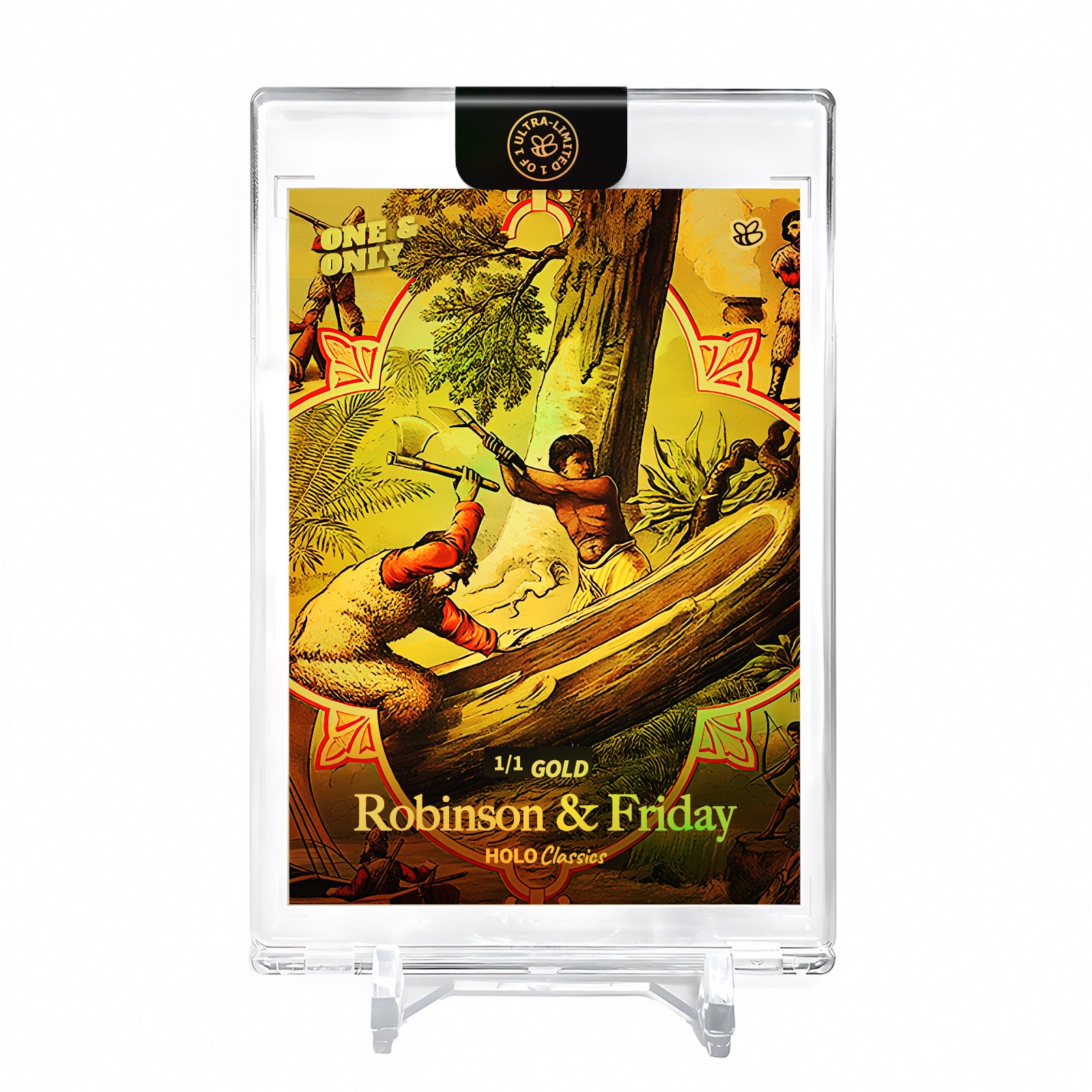 ROBINSON & FRIDAY Crafting a Vessel Holo Gold Card 2023 GleeBeeCo #RBCR-G 1/1