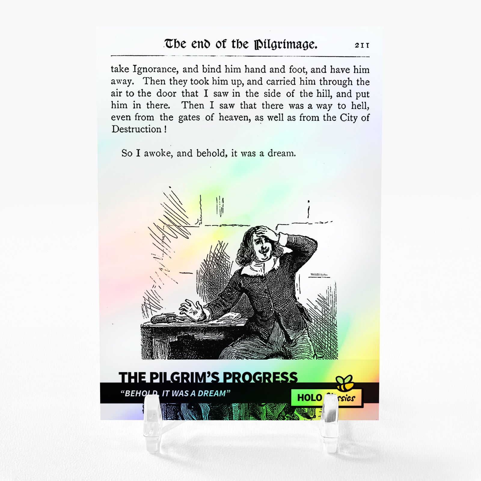 THE PILGRIM'S PROGRESS Card 2023 GleeBeeCo Holo Classics #THBH