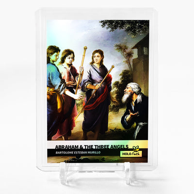 ABRAHAM AND THE THREE ANGELS Art Trading Card 2023 GleeBeeCo Holo Faith #A6A9