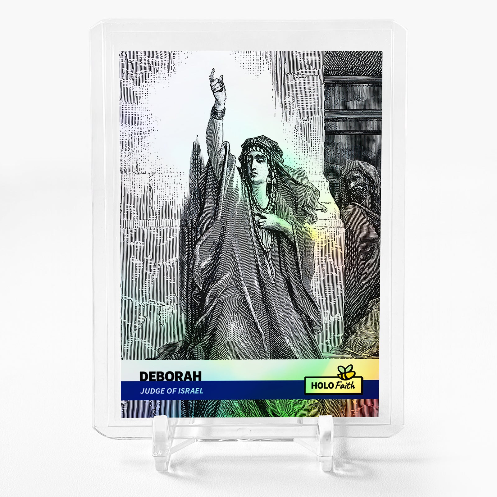 DEBORAH Judge of Israel Art Card 2023 GleeBeeCo Holographic #D159 - Phenomenal!