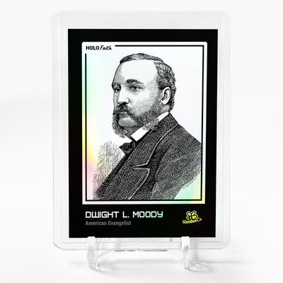 DWIGHT L. MOODY Card 2023 GleeBeeCo Holo Faith American Evangelist #DWAR