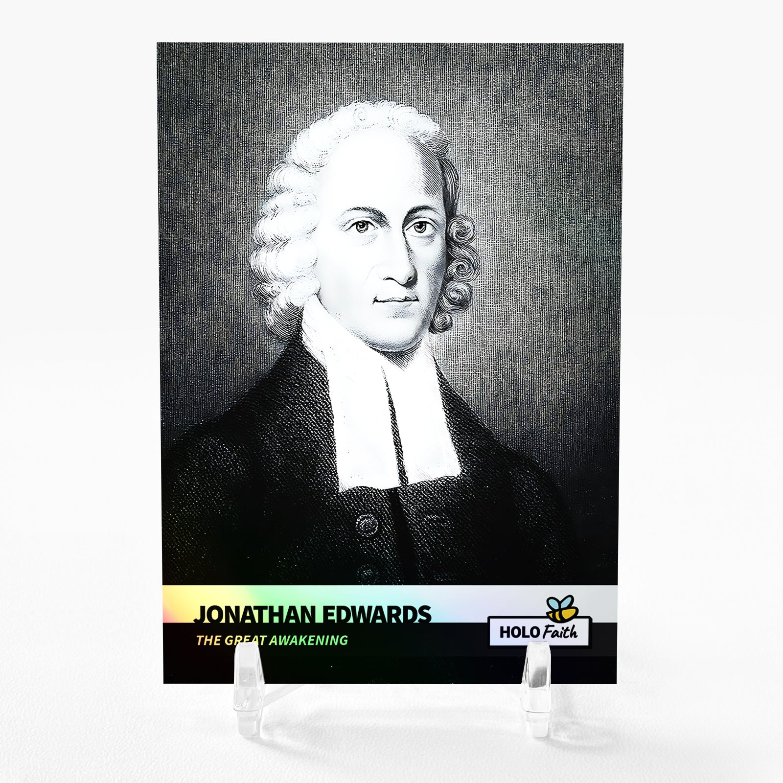 JONATHAN EDWARDS Holographic Art Card 2023 GleeBeeCo Holo Faith #JB6B