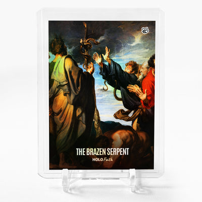 THE BRAZEN SERPENT Card 2023 GleeBeeCo Anthony van Dyck Holographic #THAT