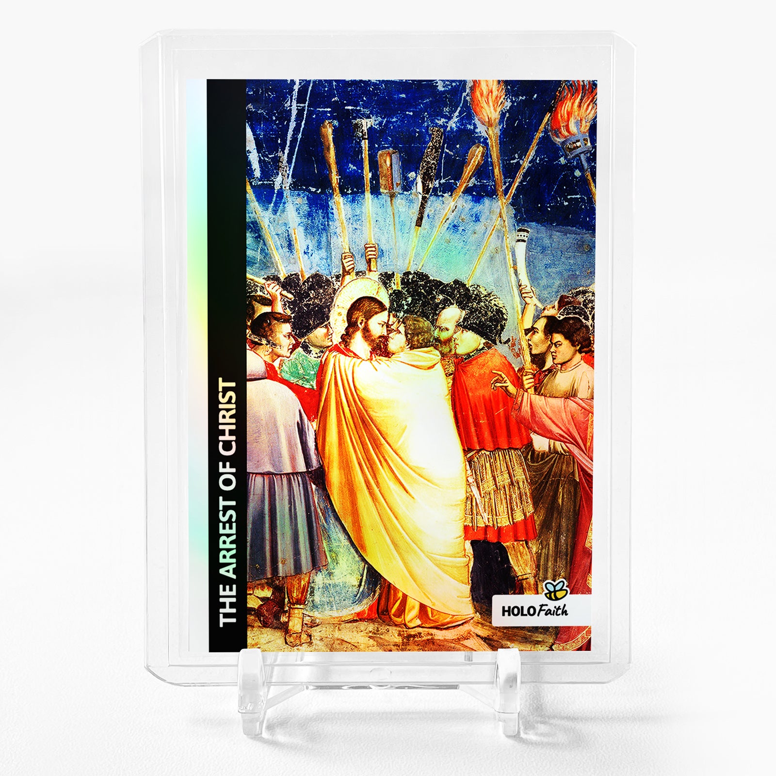 THE ARREST OF CHRIST Card 2023 GleeBeeCo Giotto di Bondone Holographic #THGT
