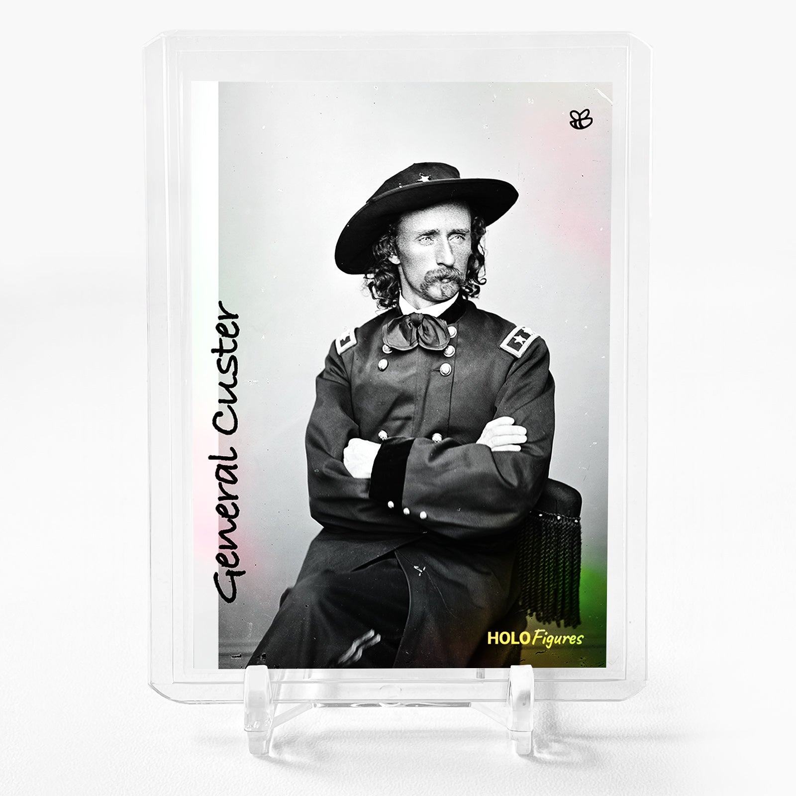 GENERAL CUSTER American Civil War Card 2023 GleeBeeCo Holographic #19AC