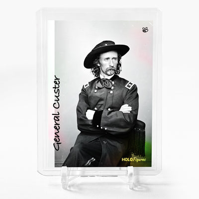 GENERAL CUSTER American Civil War Card 2023 GleeBeeCo Holographic #19AC