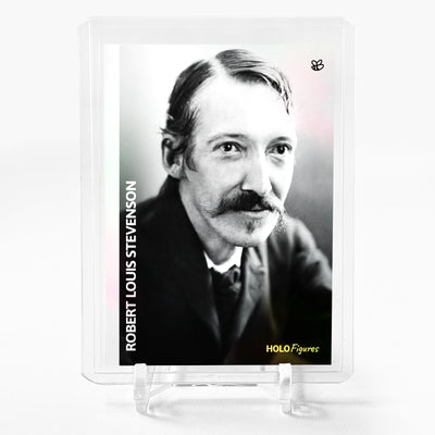 ROBERT LOUIS STEVENSON Holographic Card 2023 GleeBeeCo Holo Figures #33A1